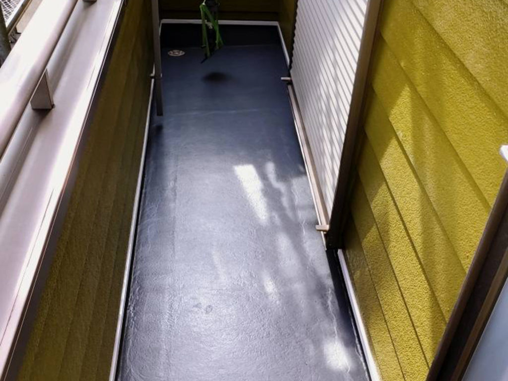 防水工事施工後