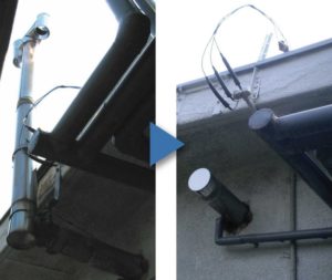 煙突撤去ビフォアアフター