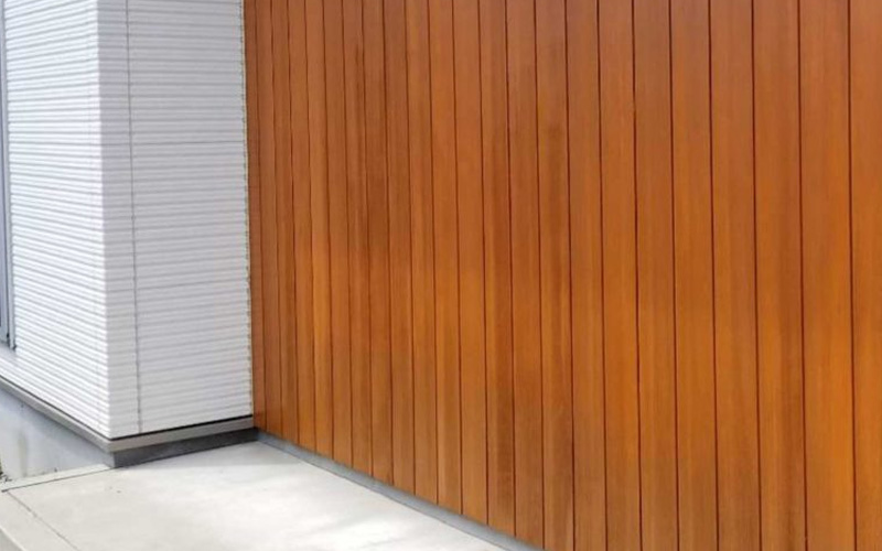 木製外壁塗装後