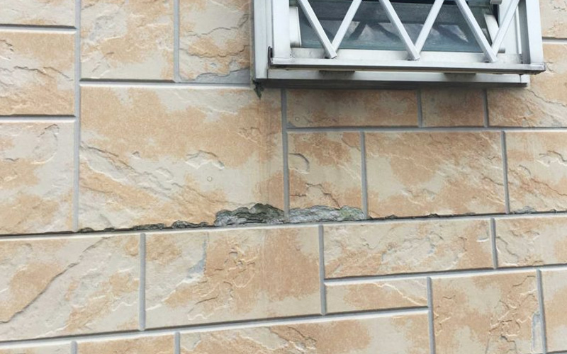 破損補修塗装前