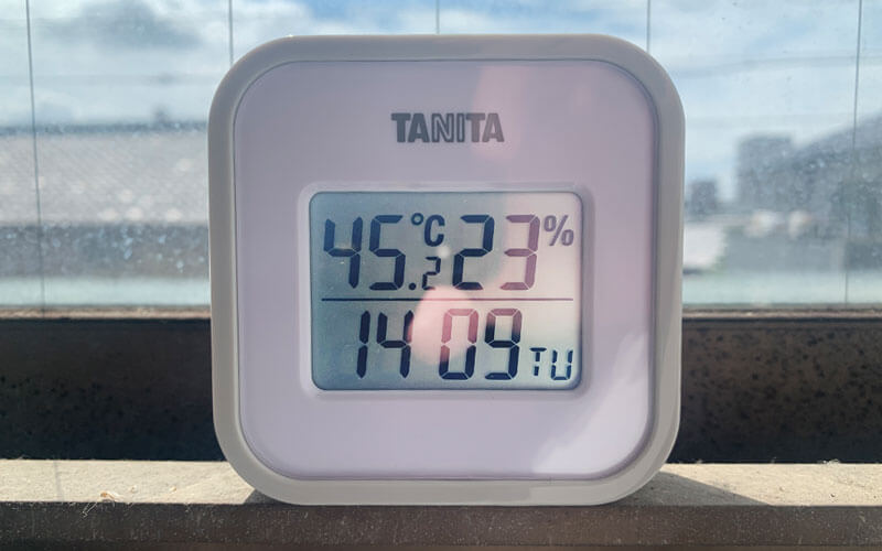 ペン益塗装店比較実証実験の結果、塗装なし